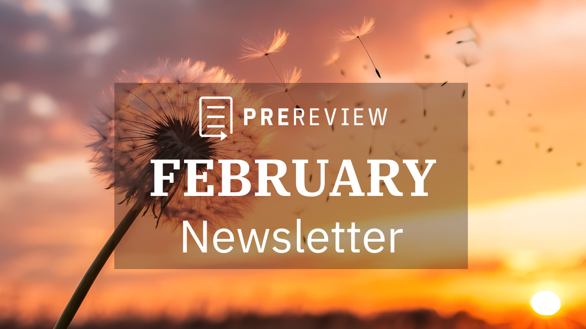 PREreview February 2026 Newsletter