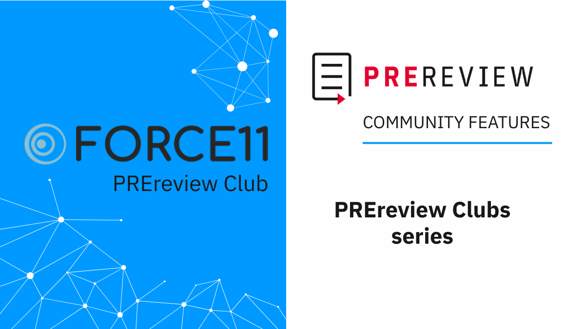 Engaging communities with preprint review