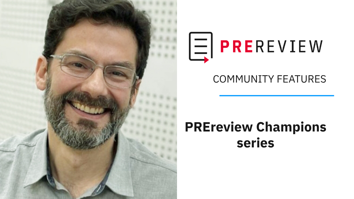 An interview with PREreview Champion Carlos Herold Junior