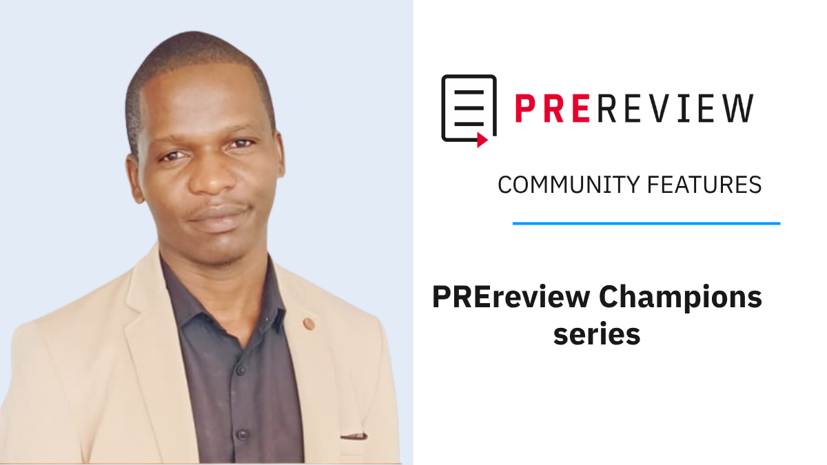 An interview with PREreview Champion Akuma Ifeanyichukwu