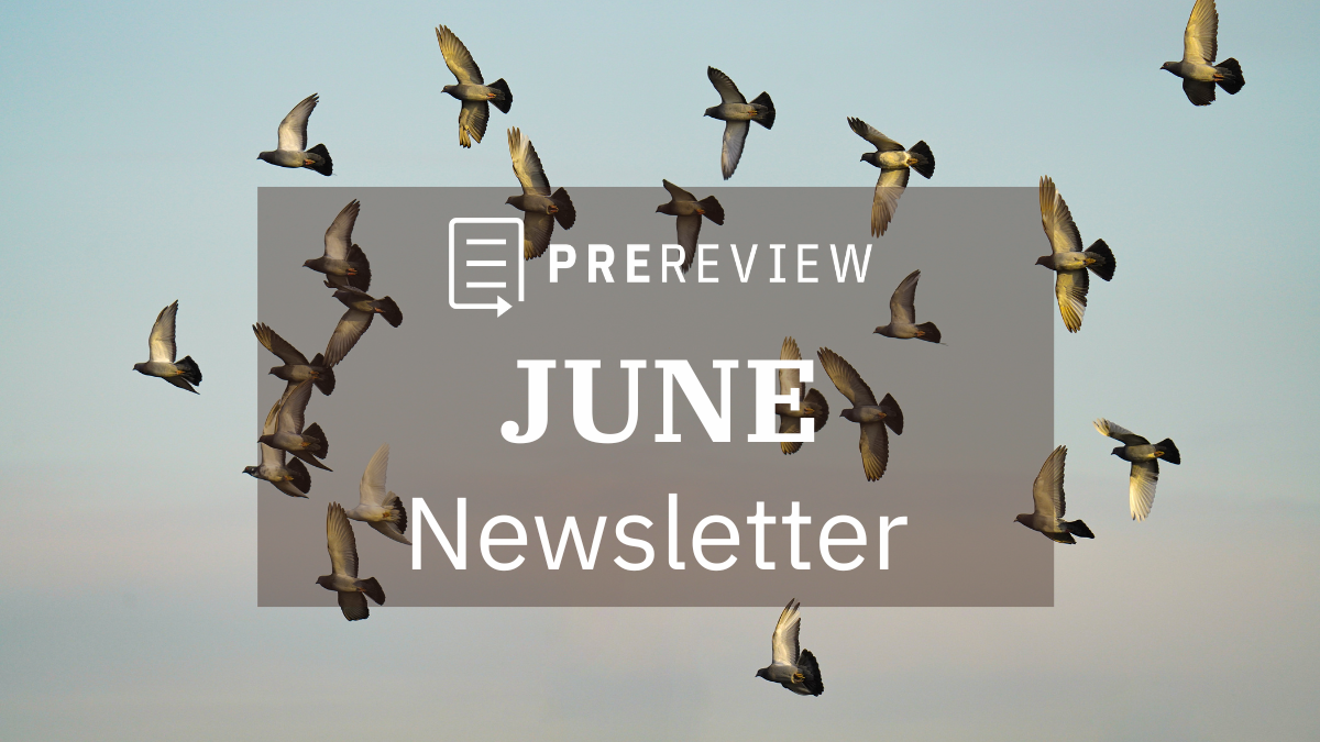 PREreview June 2026 Newsletter