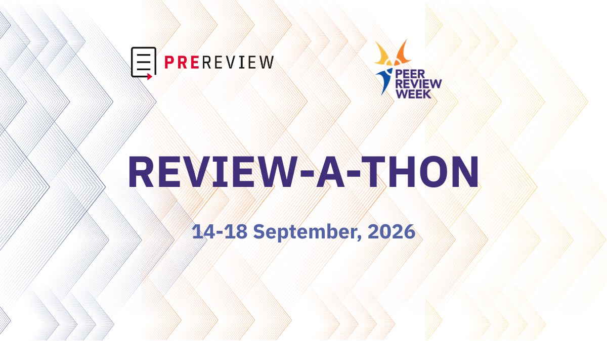Register for PREreview's Review-a-thon