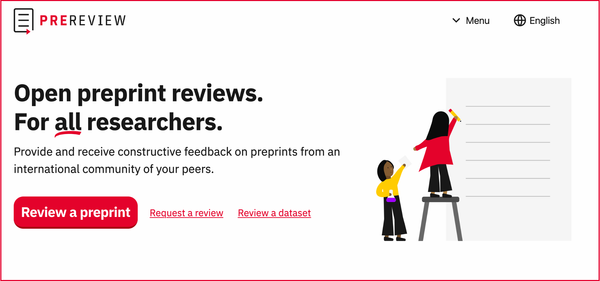 Now you can review datasets on PREreview.org