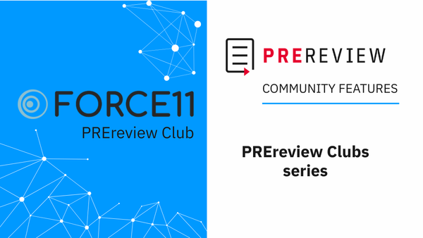 Engaging communities with preprint review