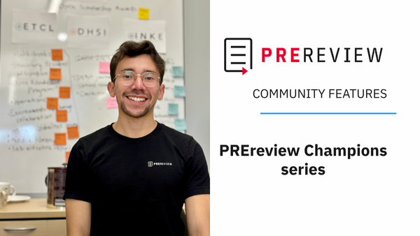 An interview with PREreview Champion Alan Colin-Arce