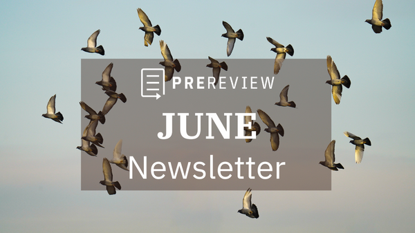 PREreview June 2026 Newsletter