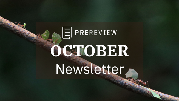PREreview October 2026 Newsletter